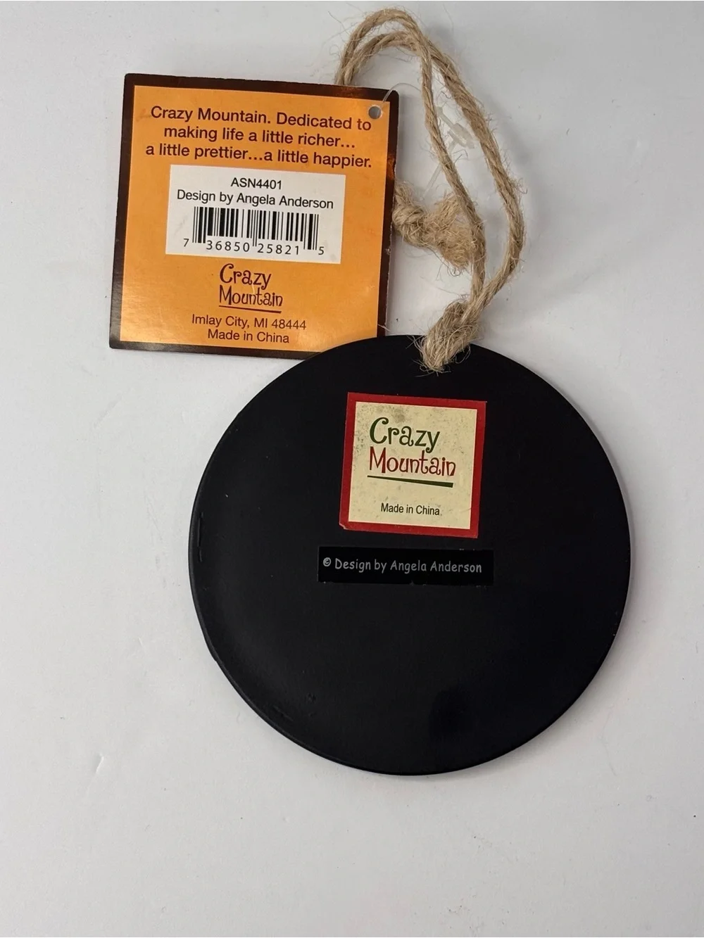 Crazy Mountain by Angela Anderson Cardinals “Count Your Blessings” Ornament 4